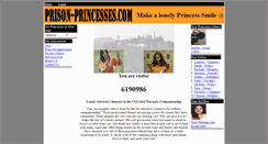 Desktop Screenshot of prisonprincesses.com